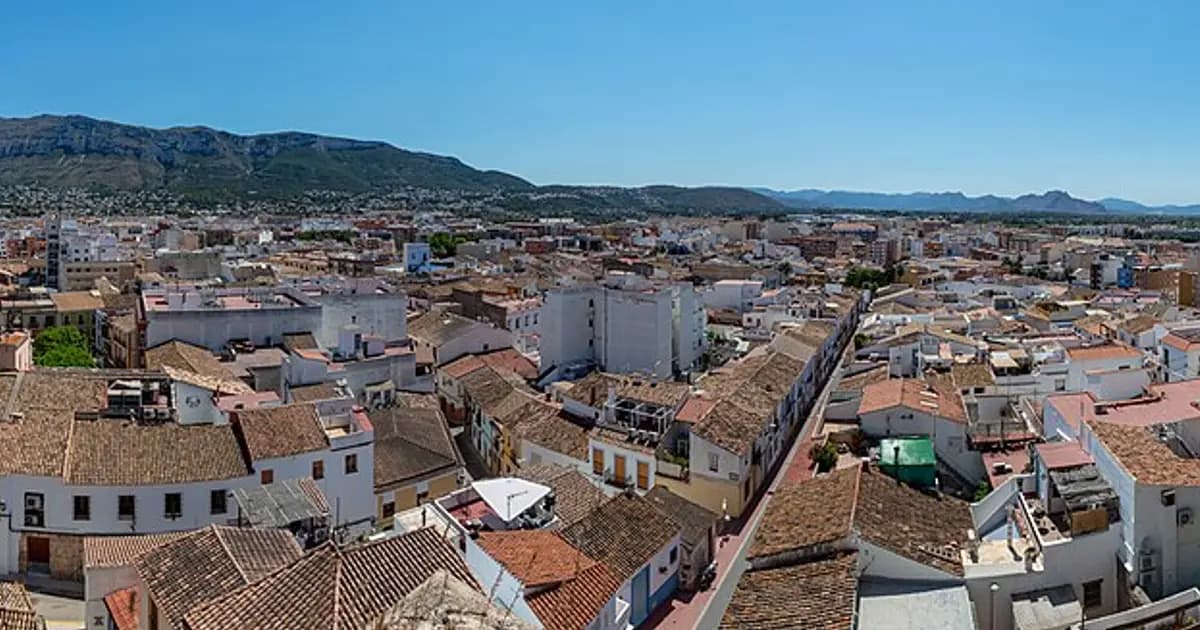 Vista de Dénia