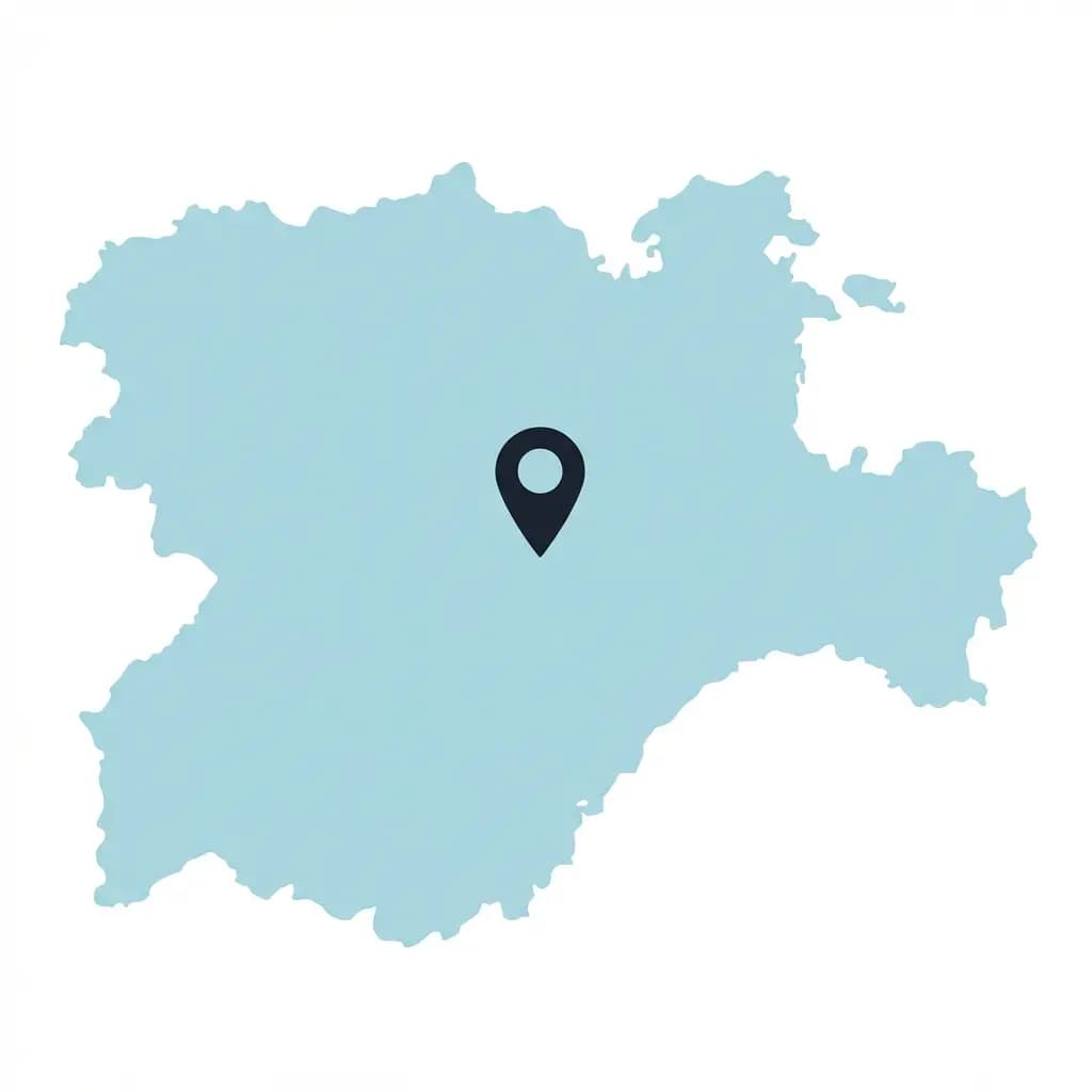 Mapa de servicios en Segovia