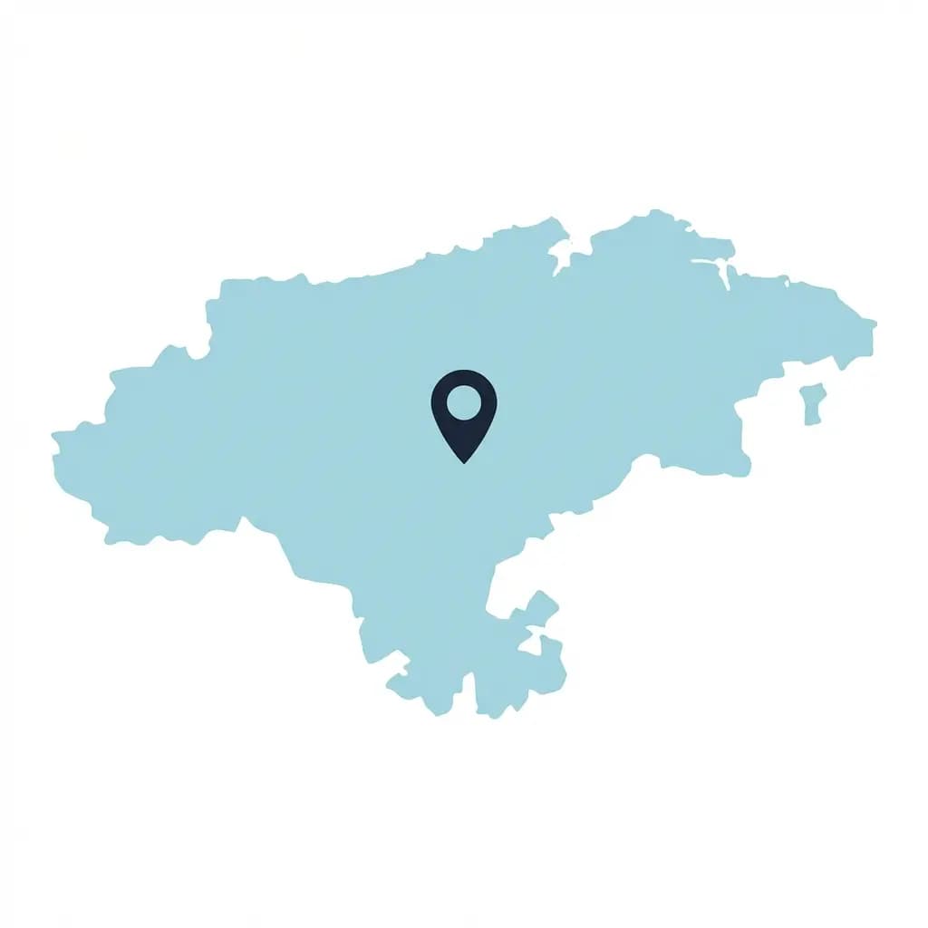 Mapa de servicios en El Astillero