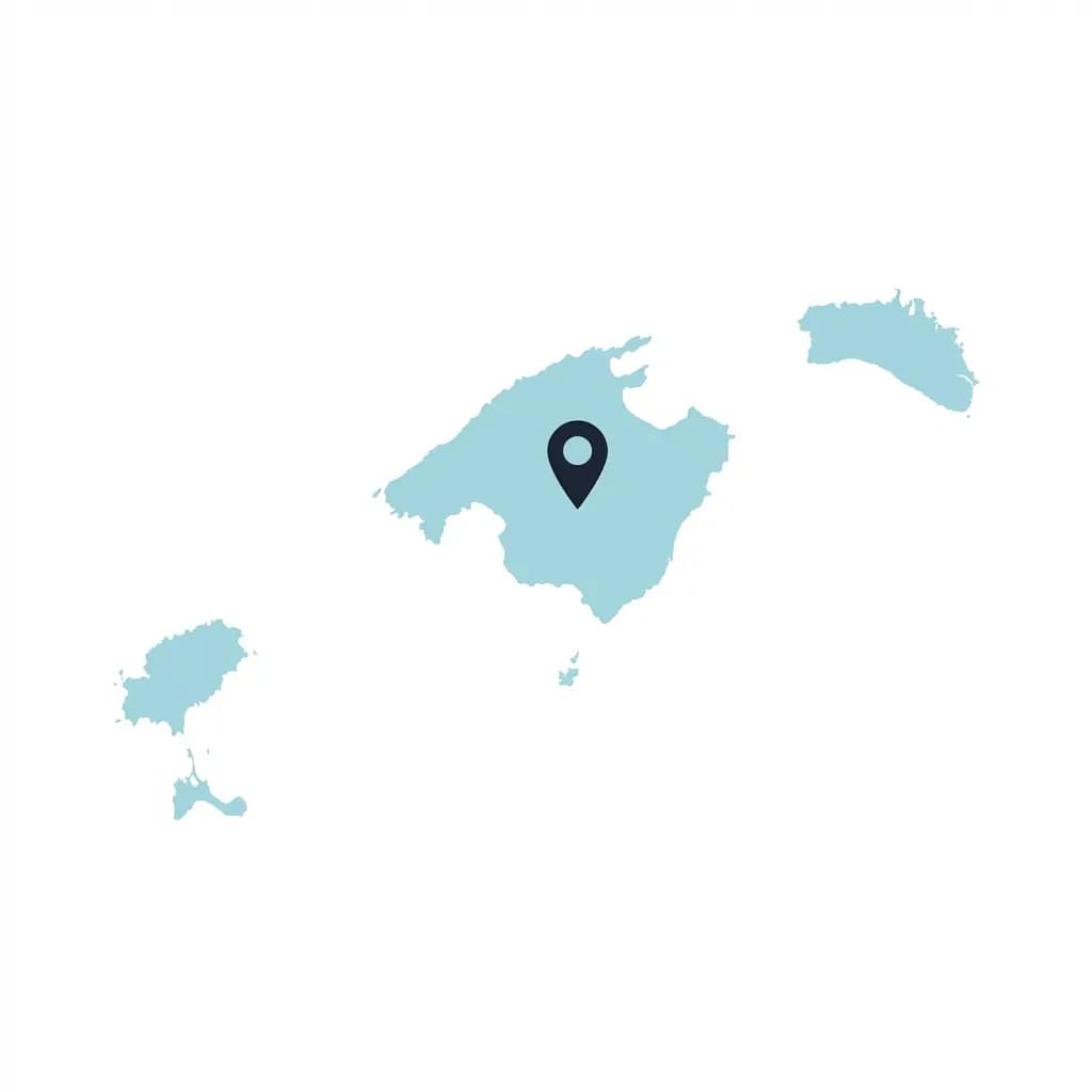 Mapa de servicios en Ciutadella de Menorca